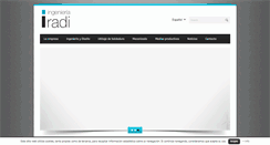 Desktop Screenshot of ingenieriairadi.com